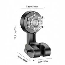 可调节吸盘式淋浴喷头支架 - 壁挂式吸盘支架，强力吸盘壁挂支架，适用于淋浴软管、淋浴杆支架和壁挂式吸盘支架（银色） - A - 查看 12