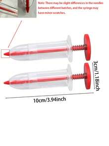 2pcs Mini Seed Sower, Upgraded Mini Seed Dispenser, Small Handheld Seed Planter, Small Seeding Tool, Suitable For Tiny Seeds, Seed Trays And Pots, Gardening Seeding, Lawn And Garden - Multicolor - View 7