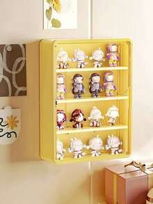 Mini Figure Display Case, Transparent Acrylic Blind Box Doll Display Case, Wall-Mounted Dust-Proof Display Cabinet And Doll Doll Storage Organizer - Multicolor - View 7