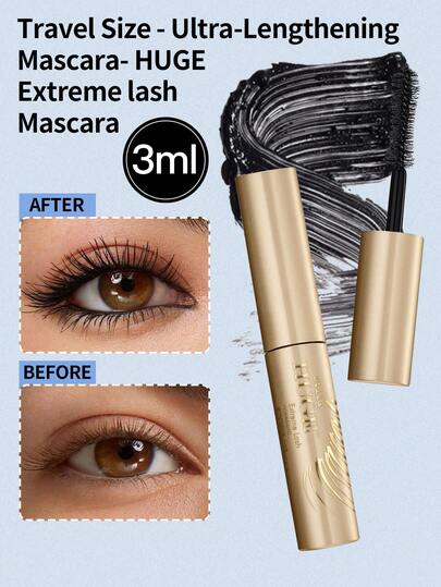  Stila 超长纤长睫毛膏旅行装，深灰色迷你款，持久不晕染，是旅行途中补妆的理想之选。