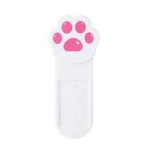 4pcs Cute Cat Paw Shaped Toilet Seat Lift Handle, Non-Contact Toilet Seat Cover, Lift Up Toilet Seat Riser, Bathroom Accessories - Multicolor - View 3