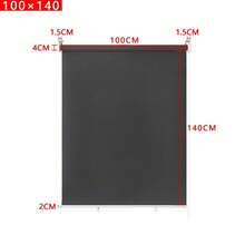 Outdoor Roller Blind, Vertical Blind, Balcony Roller Blind, Outdoor Sun Protection For Terrace, Anthracite - Anthracite - View 13