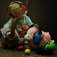 Walker's Diadema acolchada de perfil bajo para niños, ajustable, plegable, reducción de ruido, protección auditiva,40968381 - Azul menta - Ver 2