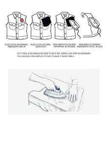 1 Piece/2 Pieces Of Red Heart-Shaped Ironing Patches, Sewing Cartoon Style Embroidery Application, DIY Crafts For Clothing, Shoes, And Handbags. Cute Style Embroidery Patch - Heart-shaped - View 7