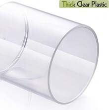 Euuztu 6pcs Acrylic Qtip Holder Dispenser For Cotton,Swab, Ball, Round Pads, Floss Picks - Clear Plastic Apothecary Jar Set, Bathroom Canister Storage Organization, Vanity Makeup Organizer - 6 Pack - 查看 9