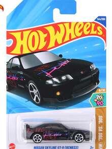 Mattel Bộ sưu tập mô hình xe đồ chơi  tỷ lệ 1:64 -  GTR 32/Jeeper Gladiator/Dodge Challenger/W1 Racer/ 911/Gordon Murray - Mô hình xe đồ chơi dành cho bé trai - Thích hợp làm quà Giáng sinh và sinh nhật - Dành cho trẻ từ 3 tuổi trở lên - Nhiều màu - Xem 3
