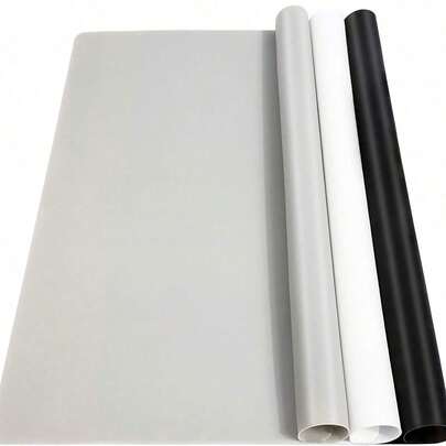 1片30cm*40cm可重复使用硅胶工艺垫，不粘大尺寸工作垫，适用于粘土、树脂艺术、环氧树脂珠宝铸造工具和硅胶模具