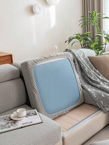 1 tấm bọc ghế sofa nhung mềm mại, co giãn, chất liệu chống thấm nước, thân thiện với thú cưng, chống trượt, chống bẩn, có thể giặt máy, không biến dạng, phù hợp cho mọi mùa, bảo vệ ghế sofa trang trí ngày lễ, phù hợp với tựa lưng ghế sofa hình chữ L 1/2/3/4 chỗ ngồi. - Màu Xám nhạt - Xem 9