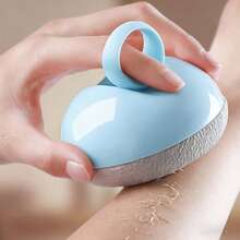 Cepillo de ducha de mano para limpieza, exfoliante de espalda de doble cara, exfoliante corporal. - Azul - Ver 1