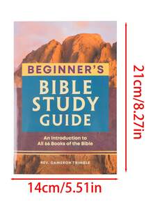 1pc The Beginner's Bible Study Guide: An Introduction To All 66 Books Of The Bible - A - View 6