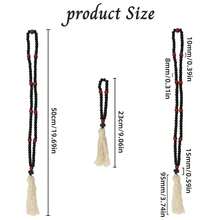 Orthodox Prayer Rope Handmade Christian Prayer Rope With Tassel Cross Charm Easter Christmas Present - Colorful - View 5