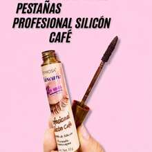 1 PZ DE RIMEL/MASCARA PROSA CAFE PROFESIONAL SILICON PARA ALARGAMIENTO DE PESTAÑAS - Marrón - Ver 1