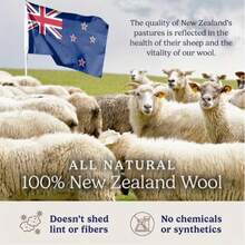 6pcs Natural Wool Dryer Balls Set - Reduces Drying Time By 30%, Hypoallergenic & Fragrance-Free, Reusable Fabric Softener, 1200 Loads Durable, Sourced From Sources (Compatible With Front-Load Washer/Dryer) - A - View 7