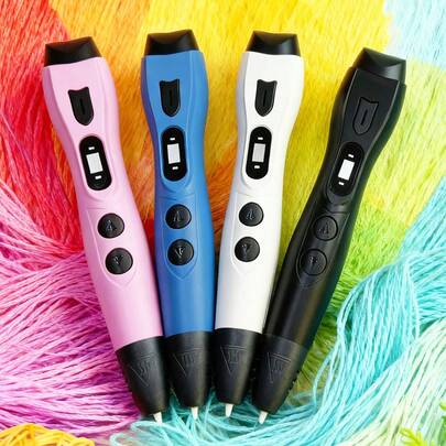 3D Printing Pen Filament Refills Set, Creative DIY Art Tool, Birthday Gift Idea, For Family Craft Time, Classroom Projects, Party Activities & Holiday Presents