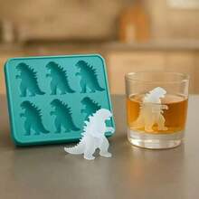1pc Monster Ice Mold, Silicone Ice Tray, Easy Release & Clean, Quick Freeze - Multicolor - View 2