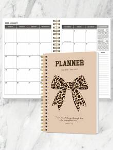 Trees 24个月计划本（2026-2027），两年期周/月计划本，包含月度概览和笔记功能，是提高效率、安排约会和设定目标的理想之选，办公桌配件。 - 米色 - 查看 8