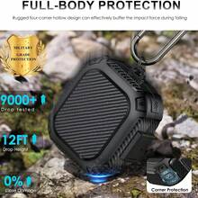 Carbon Fiber Pattern TPU Shockproof Protective Case With Safety Lock For Powerbeats Pro 2 Wireless Earphones - Multicolor - View 5