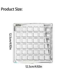 Magnetic Shell Display Case, Acrylic Magnetic Seashell Display Box, Transparent Display Box For Diamond Gems Earrings Rings Jewelry, Jewelry Storage Display Box - Multicolor - View 6