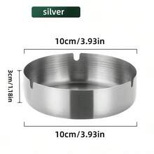 1pc Sparkling Crystal Ashtray, Decorative Ashtray For Bar, Office, Home Desktop, Room Decor, Home Decor - White Rhinestones - View 19