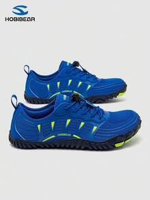 HOBIBEAR 男女通用宽鞋头零落差极简赤足训练鞋 - 寶藍色 - 查看 4