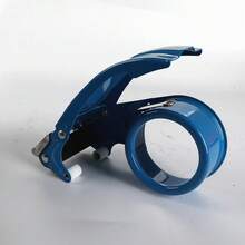 1pc 6cm Replaceable Blade Tape Dispenser Cutter, Metal Packaging Tape Dispenser Gun Box Sealer, Suitable For Home And Warehouse Box Sealing, Back To School, School Supplies, Office And Study Supplies/Tape, Adhesives And Fasteners/Tape Cutter, Carton Sealer, Random Color - Style-a - View 10