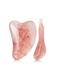 1/2/3/5pcs/Set Face & Head Massage Tool Combo Set, Facial Beauty Massage Stick, Gua Sha Board, Massage Comb, Scalp Massager, Muscle Relaxation Small Tools - Pink - View 13