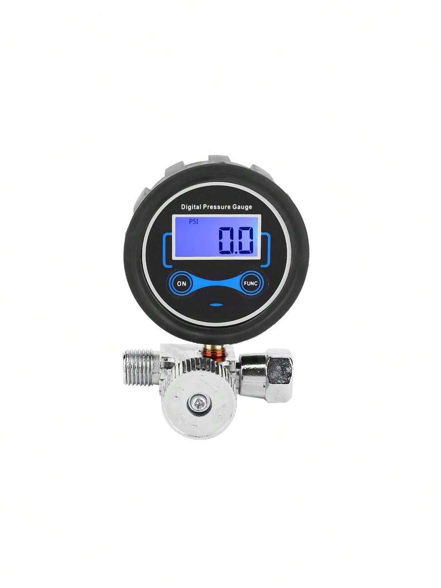 Regulador de Presión de Aire,  Válvula de Control del Regulador de Aire Neumático Manómetro Digital Regulador de 1/4 Pulg. De Repuesto para Pistola de Pulverización,40966420 - C - Ver 1