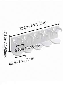 Wall Mounted Cosmetics Storage Rack For Bathroom Organization - No-Drill Installation Hanging Shelf For Kitchen & Bathroom Organization Spice Jar Storage Shelf Room Home Bathroom Decor Bathroom Kitchen Dorm Room Essentials College - Multicolor - View 9