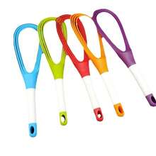 1pc 2-In-1 Collapsible Twist Whisk, Dual-Style Balloon & Flat Mixing Tool, Essential Home Kitchen Gadget & Baking Accessory - Multicolor - View 2