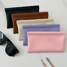 1pc PU Material Banknote Storage Book, Can Hold 100 Banknotes, Large Capacity Cash & Card Storage Notebook, Birthday/New Year Gift - Multicolor - View 12