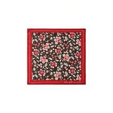 Bonito pañuelo de seda para mujer elegante y ligero accesorio de moda para uso diario -008 - como en la foto - Ver 4