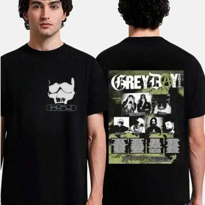 Greyday 2025 Tour SuicideboysA Hiphop Concert T-Shirt 2025 Greyday Tour