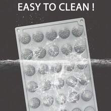 3D Raspberry Silicone Mold, 35-Cavity Non-Stick Raspberry Silicone Mold For Baking Chocolate, Fondant, Candy, Gummy, Jelly, Ice Cream, Mini Candle - Multicolor - View 2