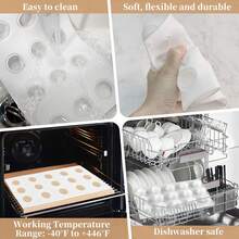 1pc Silicone Mousse Cake Mold, DIY French Fruit Dessert Cake Mold, Suitable For Christmas Sweets, Christmas Mold, Chocolate Mold, Silicone, For Baking Chocolate, Candy, Cake Decoration - White - View 11