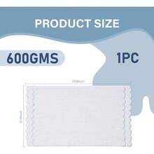 Cotton Scalloped Hand Towels 600 GSM Embroidered Soft Absorbent Decorative Bath Towels Bathroom Hotel Spa Yoga Sport Blue 1-Pack 27 L X 16 P6UB - 藍色 - 查看 4