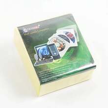 Colección de CD/DVD transparente de doble cara, juego de piezas con diseño resistente a los arañazos, a prueba de polvo, bolsa de almacenamiento con ranura para CD, varios colores VQZI - Amarillo - Ver 13