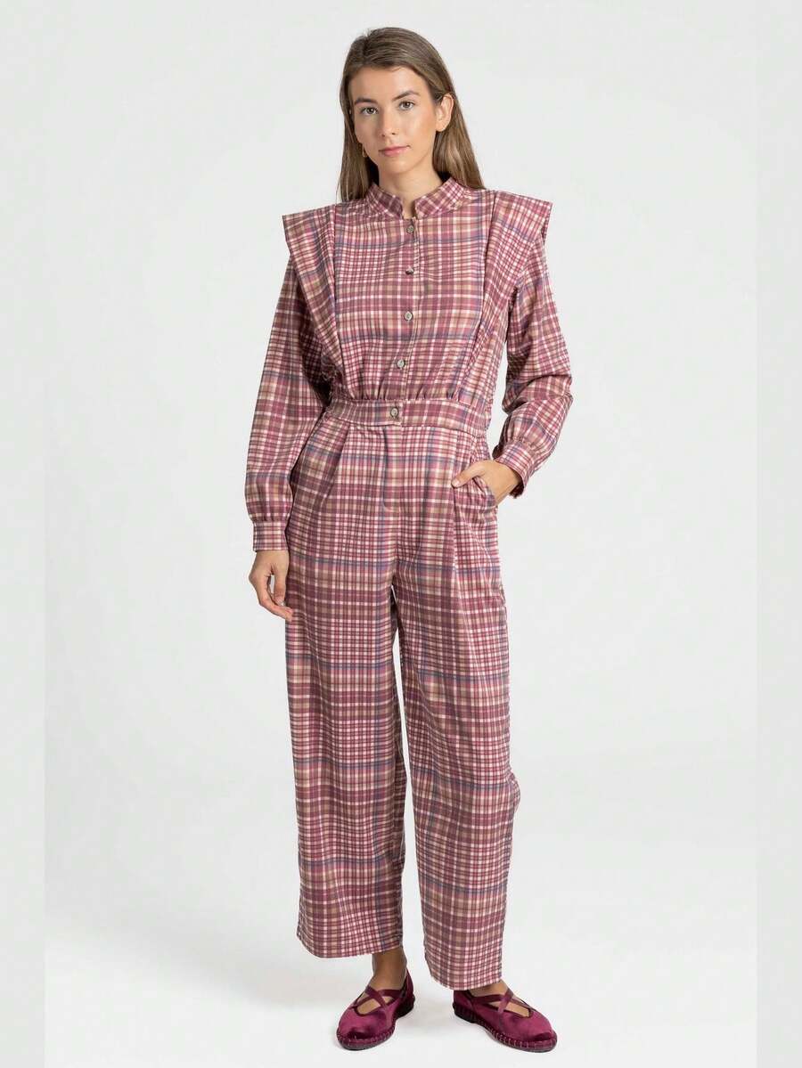 ARMONIAS Women Jumpsuits - Màu Đỏ Sâu - Xem 1