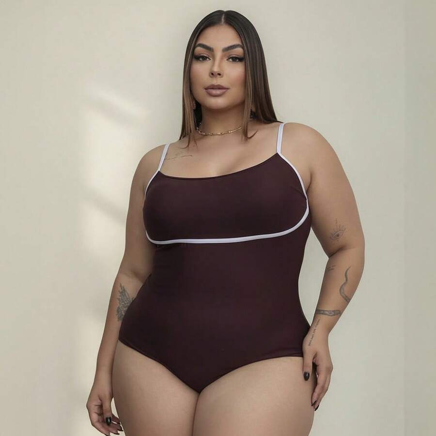 Body Plus Size Suplex Premium Modelador - Alça Fina Confort - Não Fica Transparente - Do G1 ao G3
