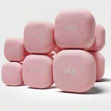 Adjustable Dumbbell Set, Weight Training Dumbbell, Home/Gym Dumbbell, Fitness Dumbbell Set, Rubber Dumbbell Set, Cast Iron Dumbbell, Gym Dumbbell Set, Strength Training Dumbbell, Light & Heavy Dumbbell - Multicolor - View 6