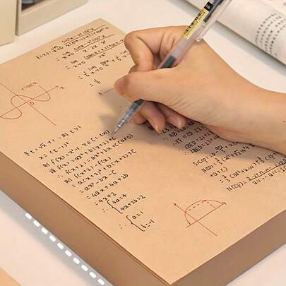 1本含320张木浆素描纸，多用途纸张，可用于记笔记、计算、素描、绘画，适合秋季校园生活，护眼素描纸