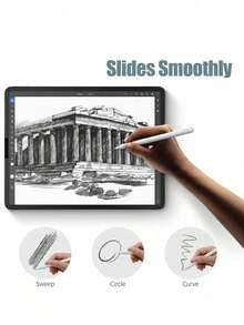 3 Packs Paperfeel Matte Screen Protector Compatible With IPad A16 11th Generation 2025 11 Inch/IPad 10th Generation 2022 10.9 Inch, Matte PET Film Write As Real Paper, Anti Glare, High Sensitivity - 3pcs - View 5