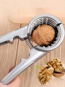 1pc Multi-Function Nut Cracker, Walnut Sheller, Pecan Nutcracker, Ergonomic Handle, Simple Operation, Kitchen Essential - Multicolor - View 11