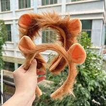 1件/2件裝 Cosplay 獅子耳朵髮箍 學生嘉年華動漫角色髮圈 毛絨聖誕髮箍 髮飾萬聖節 - 彩色 - 查看 17