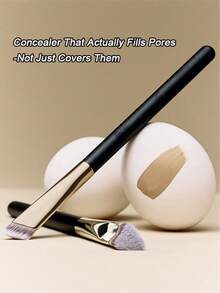 遮瑕化妆刷 - 精准点涂刷头设计，打造无瑕妆容 - 合成刷毛 - 彩色 - 查看 3