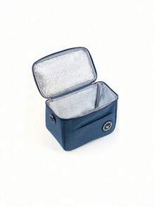 大容量洗漱包，带提手和肩带；加厚防水午餐包，适合学生；可重复使用的手提袋，适合教师、学校、班级、大学、学校用品、办公室、野餐、徒步旅行、沙滩等场合使用。 - 彩色 - 查看 9