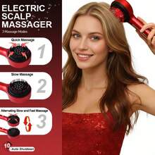 FollowBreak 1pc Scalp Massage Brush, Electric Hair And Scalp Massager With Detachable Design, Cordless Portable Head Massager, Handheld Head Massage Brush, Suitable For Men And Women, Home And Travel Use - Multicolor - View 3