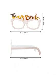 10pcs Bride Themed Printed Paper Cups, Suitable For Wedding Decoration, Photo Props, As Well As Engagement, Proposal And Wedding Ceremonies