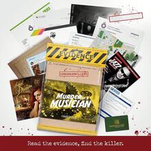 Unsolved Mystery Game - Cold Case File Investigation - Detective Clues/Evidence - Solve The Crime - Individuals, Date Nights & Party Groups - Of A Musician - Multicolor - View 1