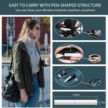 1pc Multifunction Cleaning Brush, Suitable For Earphones - Cleaning Wipe - View 7