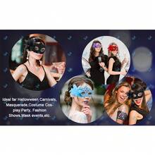 Faux Fur Cat Dog Ears Headband With Bell Cute Flexible Hair Accessories Party Cosplay Costume Party Dress Girls, Sexy Face Mask, Prom Party Dress Up Decoration, Valentine's Day Gift - Multicolor - View 8